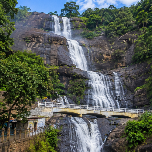 Five Falls Aintharuvi near SATVI INN Tenkasi